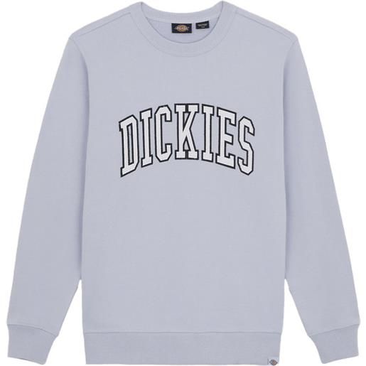 Dickies - felpa in cotone - aitkin sweatshirt cosmic sky per uomo in cotone - taglia s, m, l, xl - viola