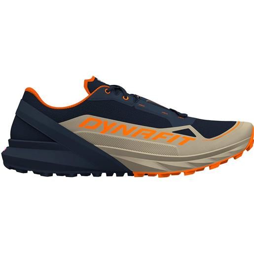 Dynafit - scarpe da trail/running - ultra 50 rock khaki/blueberry per uomo - taglia 7,5 uk, 8 uk, 8,5 uk, 9 uk, 9,5 uk, 10 uk, 10,5 uk, 11 uk - marrone