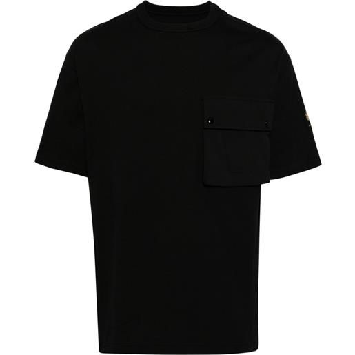 Belstaff t-shirt con tasca - nero