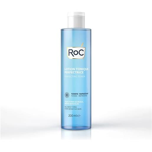 Roc lotion tonique perfectrice 200 ml tonico purificante per il viso flacone pelle sensibile