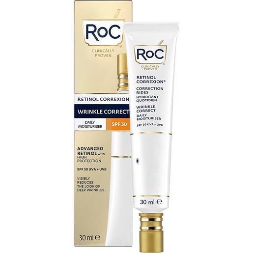 ROC retinol correxion correction rides hydratant quotidien spf 30 30 ml