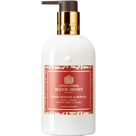 Molton Brown merry berries & mimosa body lotion