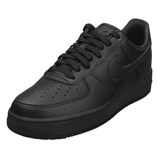 Nike air force 1 '07 fresh, sneaker uomo, nero antracite nero, 45.5 eu