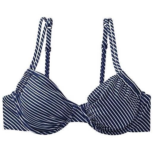 FIREFLY malisa ii top bikini, dona donna, blue stripe, xxl