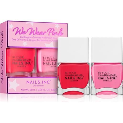 Nails Inc. we wear pink 2x14 ml