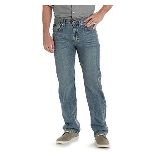 Lee men's premium select regular fit straight leg jean, phantom, 38w x 30l