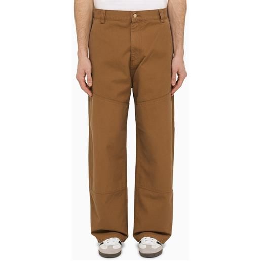 Carhartt WIP pantalone wide panel pant marrone