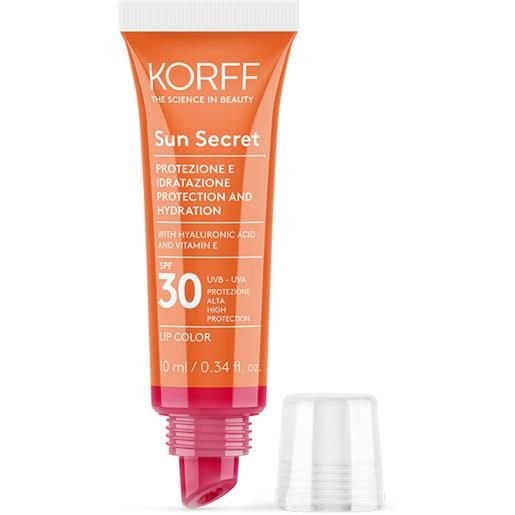 Korff sun secret lip color 03 cherry red 10ml