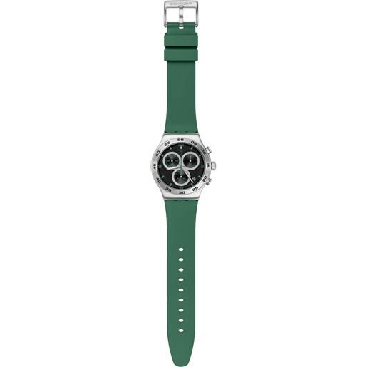 Swatch orologio cronografo Swatch carbonic green