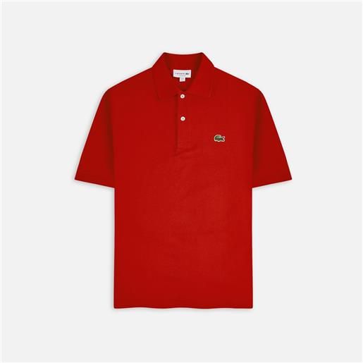 Lacoste l. 12.12 polo shirt red uomo