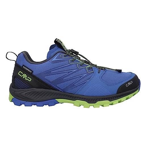 CMP atik wp fast hiking shoes, scarpe da trekking uomo, antracite-reef, 44 eu