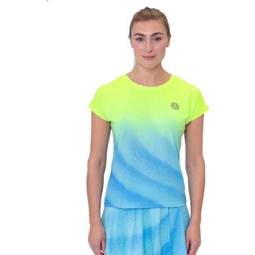 Bidi Badu beach spirit short sleeve t-shirt giallo, blu xs donna