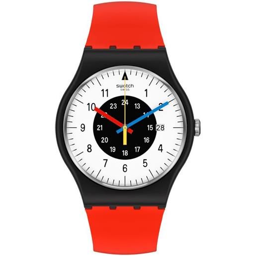 Swatch orologio Swatch 1984 reloaded rouge & noir