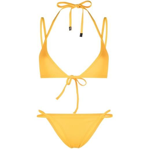 The Attico bikini a triangolo - giallo