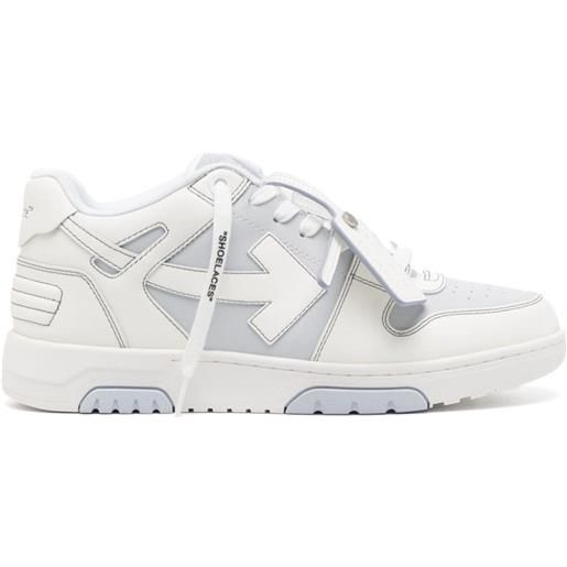 Off-White sneakers out of office in pelle - bianco