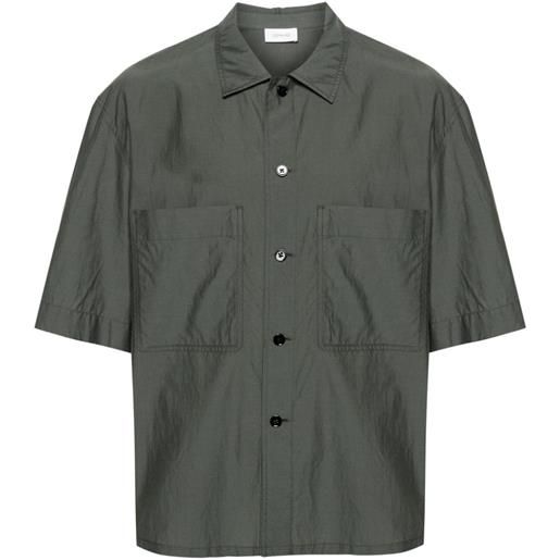 LEMAIRE camicia con maniche a 3/4 - verde