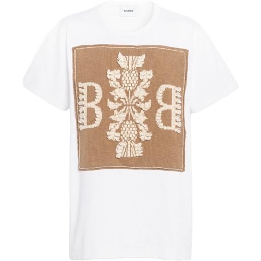 Barrie t-shirt con logo - bianco