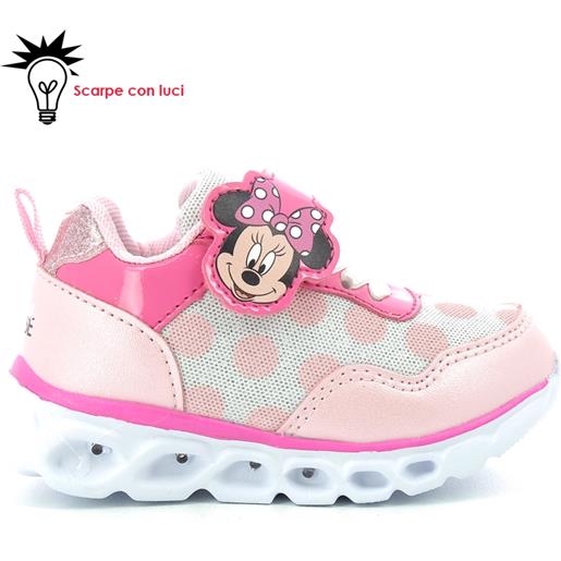 Disney sneakers velcro con luci minnie bimba 20-25 Disney cod. D3010563t