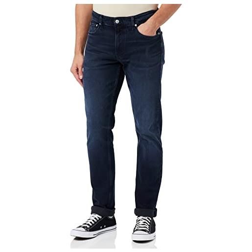 Calvin Klein Jeans slim j30j321461 pantaloni, denim (denim dark), 32w / 32l uomo