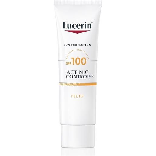 EUCERIN sun actinic control spf100 fluid protezione cheratosi 80ml
