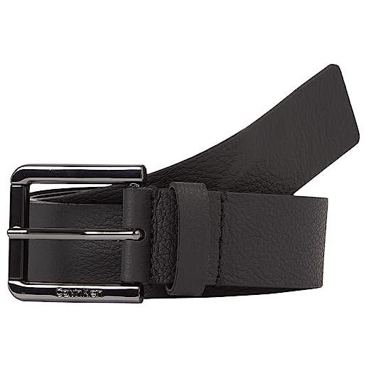 Calvin Klein inlay bar 35mm k50k510943, uomo, nero (ck black), 115