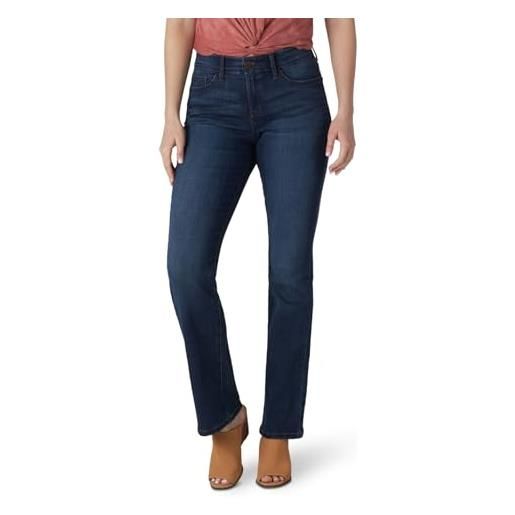 Lee flex motion regular fit bootcut jean jeans, cascata, 16 medium
