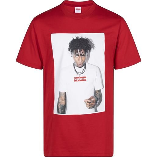 Supreme t-shirt nba youngboy - rosso