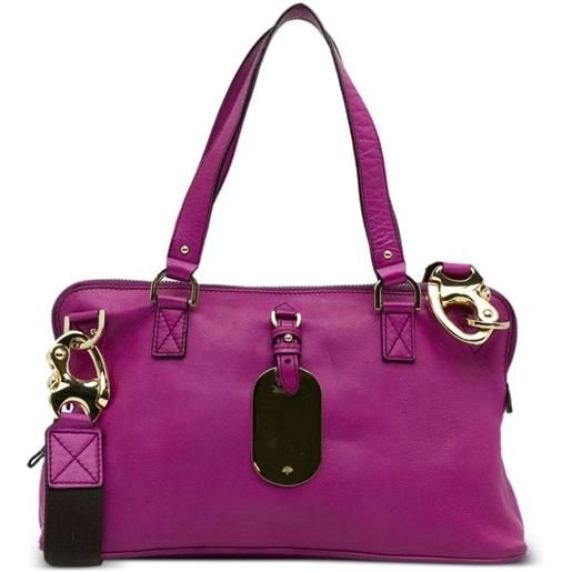 Mulberry borsa a tracolla east west shimmy anni '15-'22 - viola