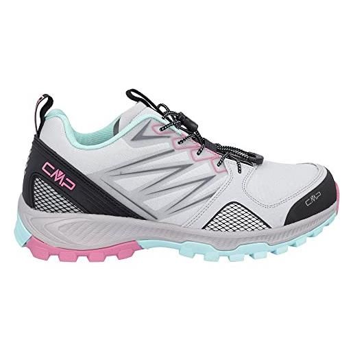CMP atik wmn wp shoes-3q31146, trail running shoe donna, ghiaccio-acqua, 39 eu