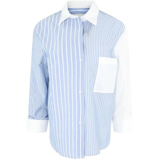 TWP camicia morning after - blu