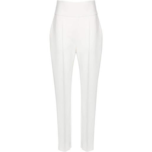 Alexandre Vauthier pantaloni slim - bianco