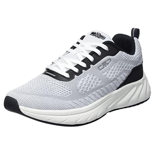 CMP nhekkar wmn fitness shoes, scarpe da ginnastica donna, bianco-nero, 40 eu