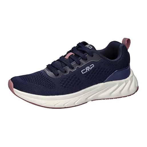 CMP nhekkar wmn fitness shoes, scarpe da ginnastica donna, blue, 41 eu
