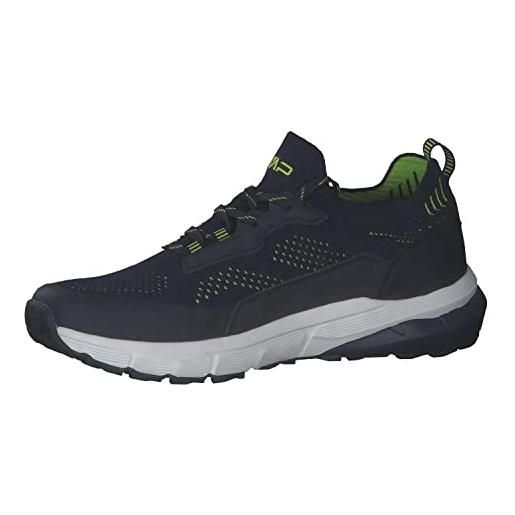 CMP alyso fitness shoes, scarpe da ginnastica uomo, b. Blue-limegreen, 42 eu
