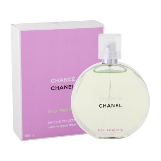 Chanel chance eau fraîche 100 ml eau de toilette per donna
