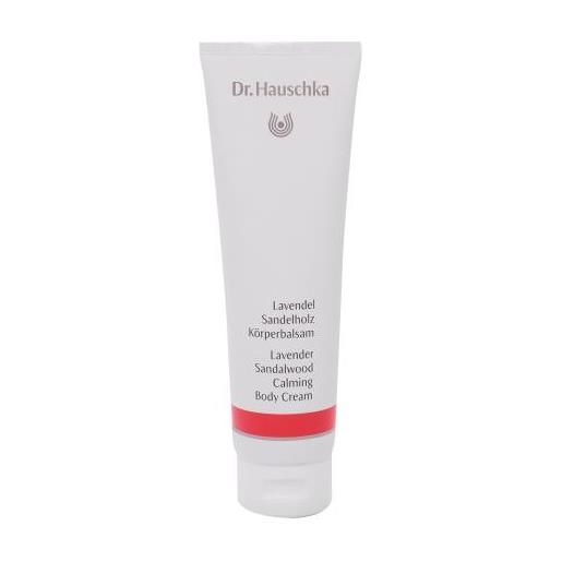 Dr. Hauschka lavender sandalwood calming crema corpo lenitiva per tutti i tipi di pelle 145 ml per donna