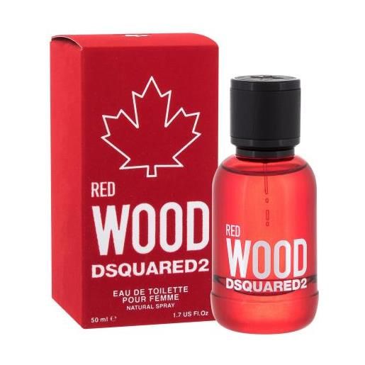Dsquared2 red wood 50 ml eau de toilette per donna