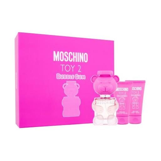 Moschino toy 2 bubble gum cofanetti eau de toilette 50 ml + crema corpo 50 ml + gel doccia 50 ml per donna