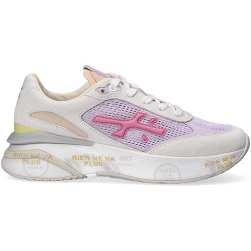 Premiata sneaker moerund beige lilla