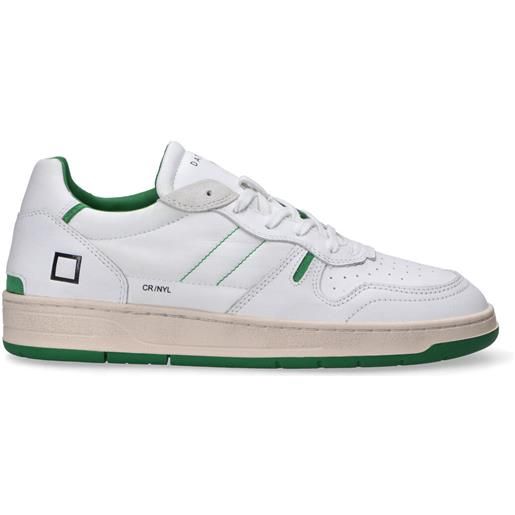 D.A.T.E. d. A. T. E sneaker court 2.0 nylon white green