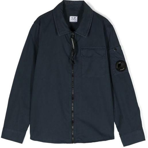 C.p. Company giacca con zip e patch logo