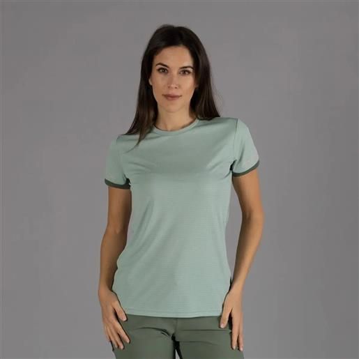 CMP t-shirt unlimitech con logo jade da donna