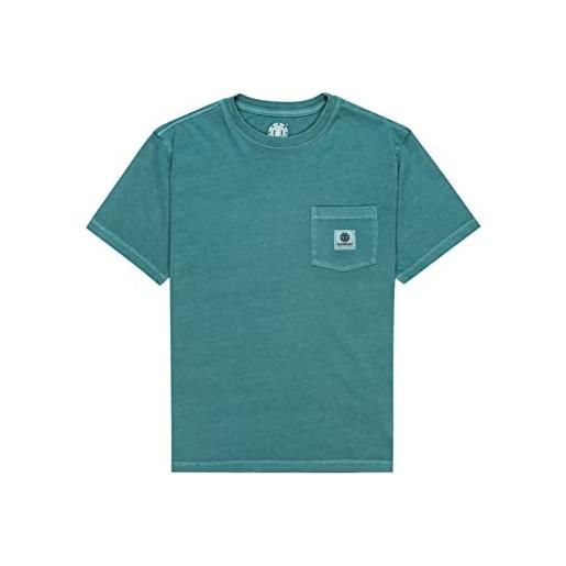 Quiksilver element basic pocket maglietta da ragazzo 8-16 blu