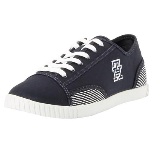 Tommy Hilfiger sneakers donna scarpe, blu (space blue), 37