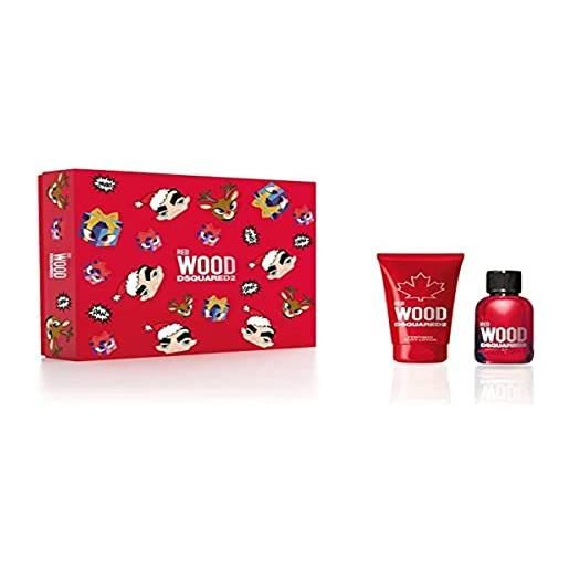 Dsquared2 red wood edt 30 ml + bl 50 ml w