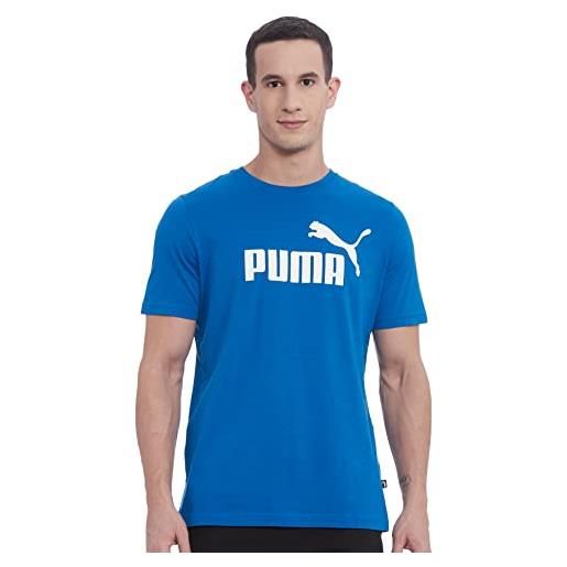 PUMA t-shirt con logo essentials uomo xxl royal blue