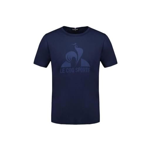 Le Coq Sportif monochrome tee ss n°1 m blue light t-shirt, blu uomo