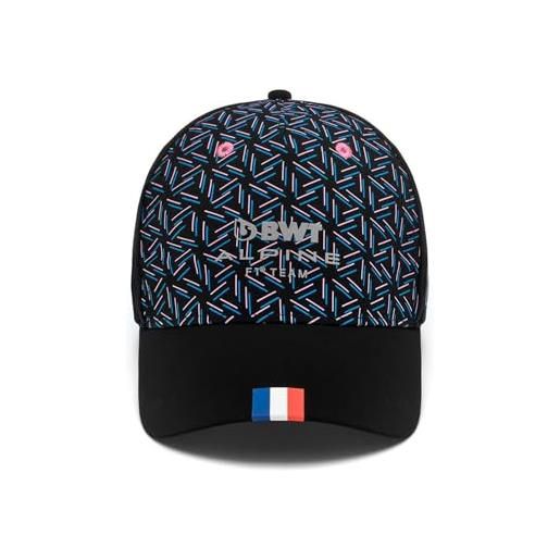 Kappa apoc alpine f1 - accessori - cappello con visiera - nero - unisex