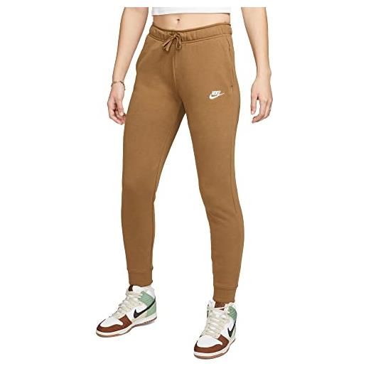 Nike pantalone da donna mid-rise joggers marrone taglia s codice dq5191-271