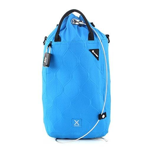 Pacsafe travelsafe x15 anti-theft portable safe blue